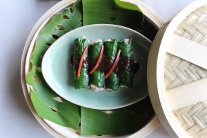 Prawn Spinach Rolls